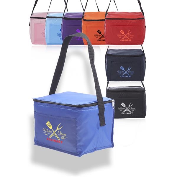 6 Pk Cooler Lunch Bags EverythingBranded USA