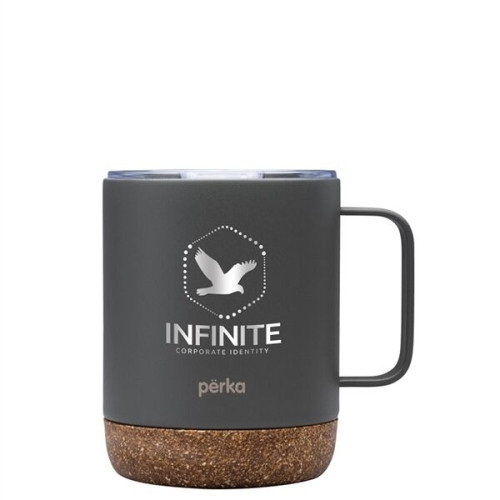 Perka Wyatt 12 Oz Double Wall Stainless Steel Camping Mug