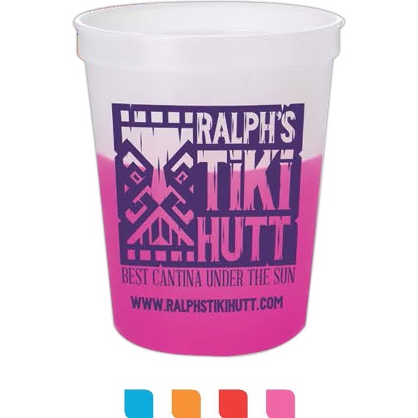 Stadium Cups 16oz : Cold Color Changing