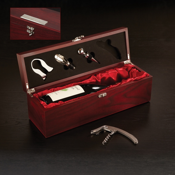 Wine Box Gift Set, Single Wine Box with Tools