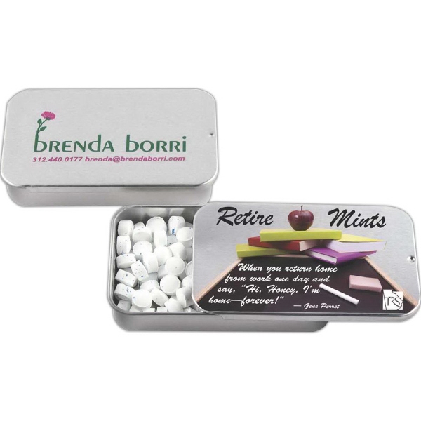 Logo Slider Mint Tins with Micromints