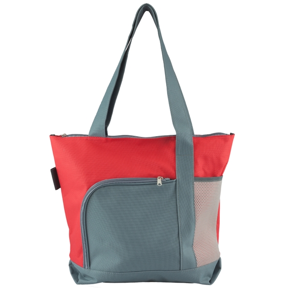 The Go Getter Two-tone Tote Bags