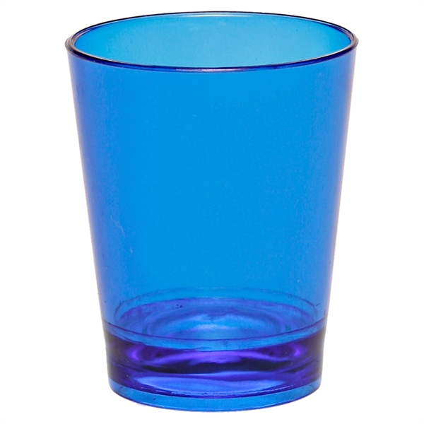 1.5 oz Plastic Traditional Shot Glass Custom Printed 100 count