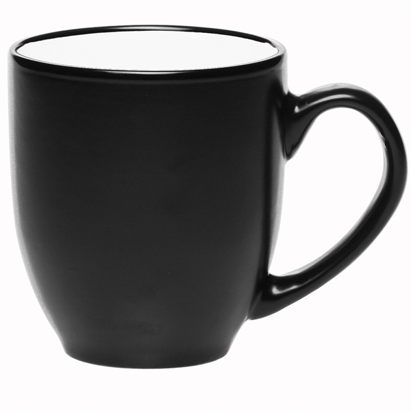 Quonset On! Two-sided Black & White Ceramic Mug