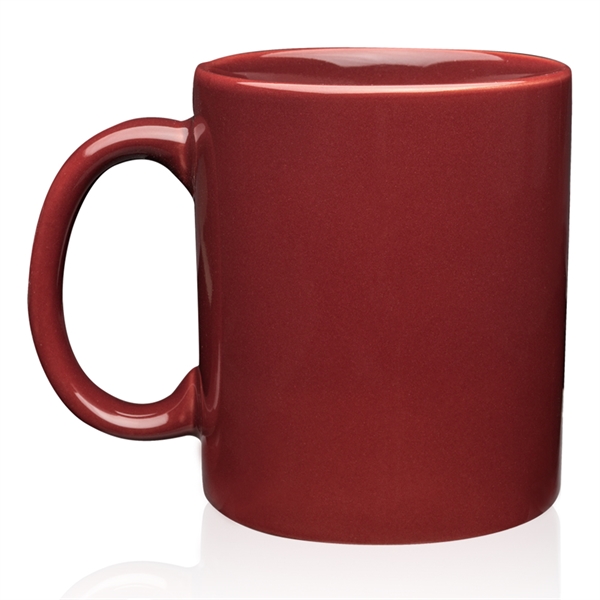 Traditional Ceramic Coffee Mug (11 Oz., 3.15 x 3.75)