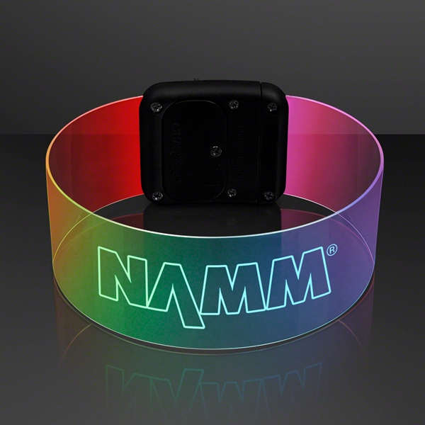 Laser Engraved - Cosmic LED Neon Bracelets