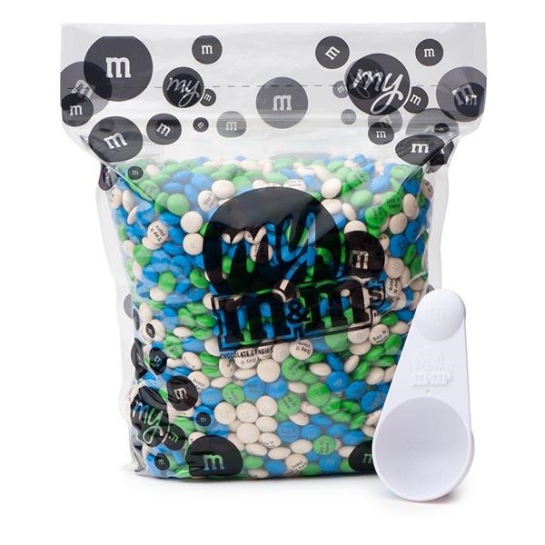 5lb Bulk Bag Color Personalized M and M Foots