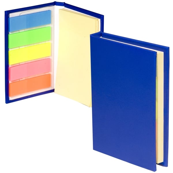 Black Sticky Note Book - UJ-A495 - IdeaStage Promotional Products