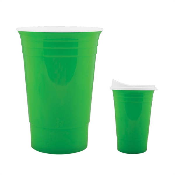 Promotional Game Day Tailgate Party Cups (16 Oz.)