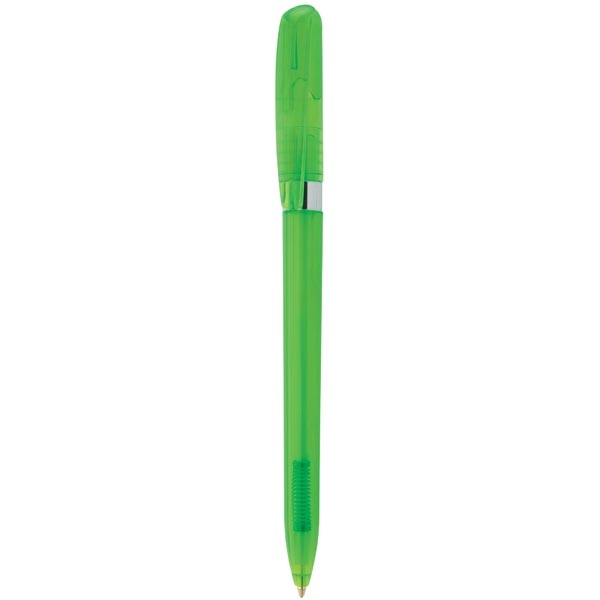 Pivo® Clear Chrome Twist-Action Pen