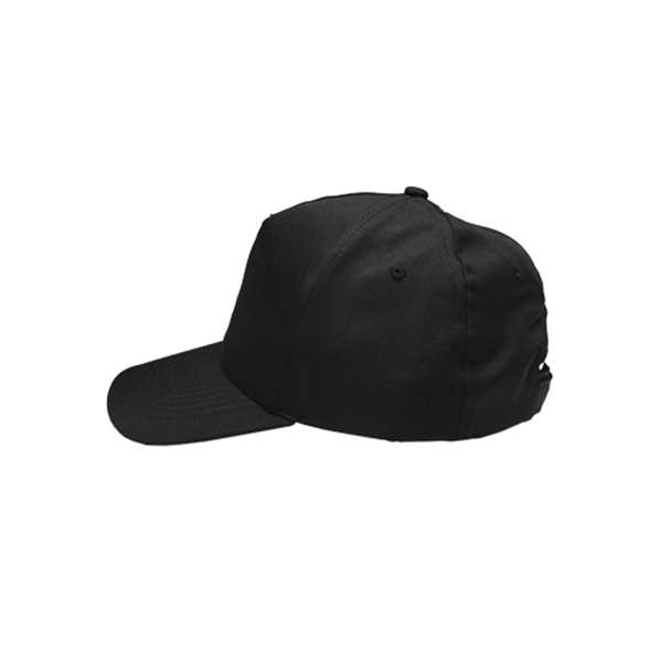 5 Panel Polyester Baseball Caps with Velcro Closure