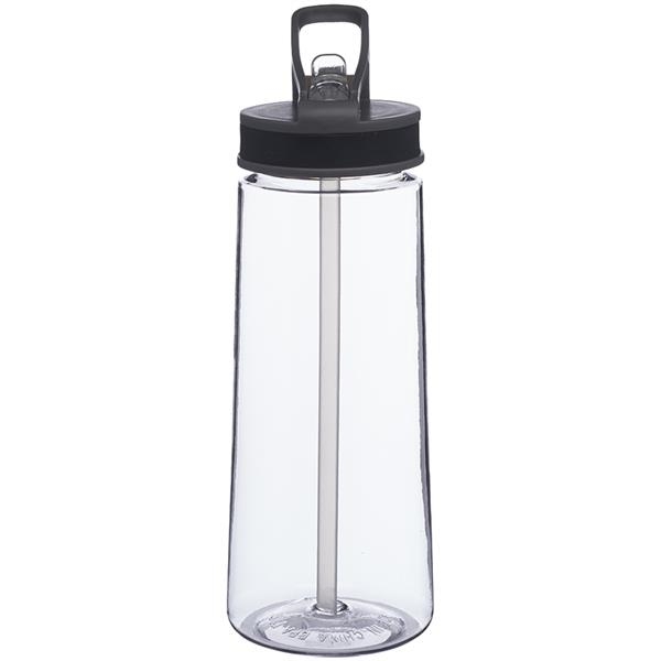 22 OZ. SPORTS WATER BOTTLE WITH STRAW