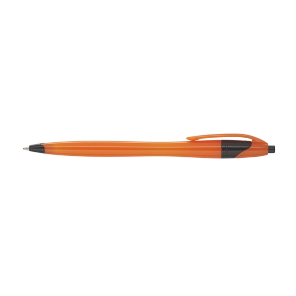 Skinny Pearlescent Ball Point Pen - Orange – Sass & Crafts, LLC