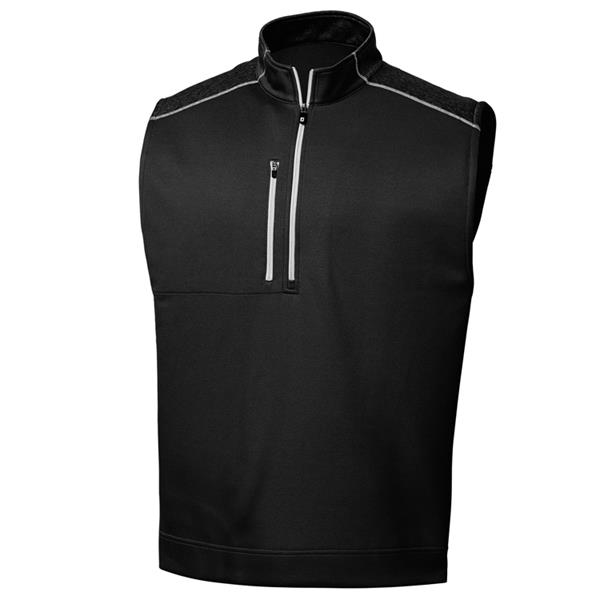 FootJoy Quarter-Zip Heather Blocked Vest | EverythingBranded USA