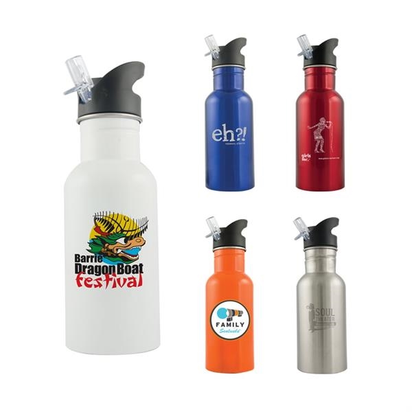 DROP SHIP 24oz Frosted Bullet Water Bottle Large Vegas Bar Flag - Wingate  Outfitters