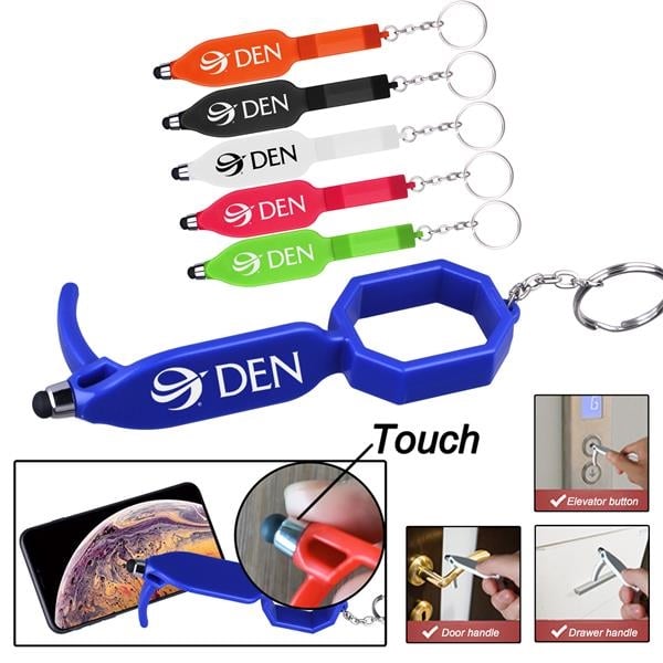 Ppe Door Opener Closer No Touch Stylus W Key Chain Everythingbranded Usa