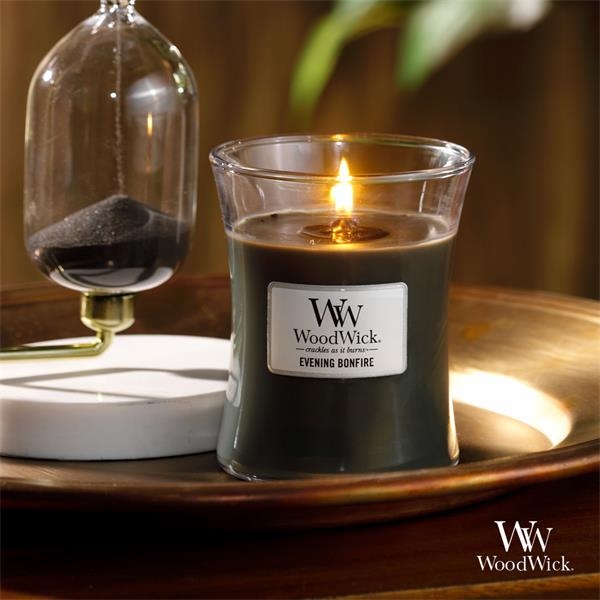 WoodWick Fireside - Medium Hourglass candle 