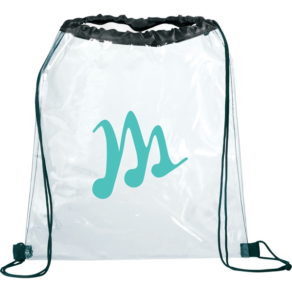 Clear Eco-Friendly Custom Drawstring Bags