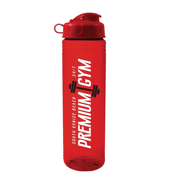 24 oz. Slim Fit Water Bottles With Flip Lid