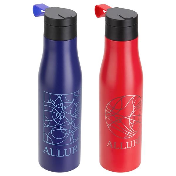 Patterned Stainless Steel Water Bottle – Alloy Gym