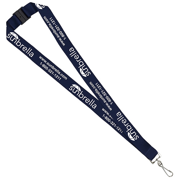 Custom T-Shirts, Screen Printing, Embroidery, Hats, Apparel, Near Me: 0.8  Polyester Lanyard w/Breakaway Clasp