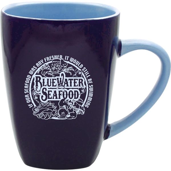 Konkada Coffee Mug Blue - Historic Milwaukee, Inc.