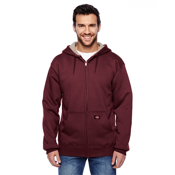 dickies men's sherpa lined fleece hoodie