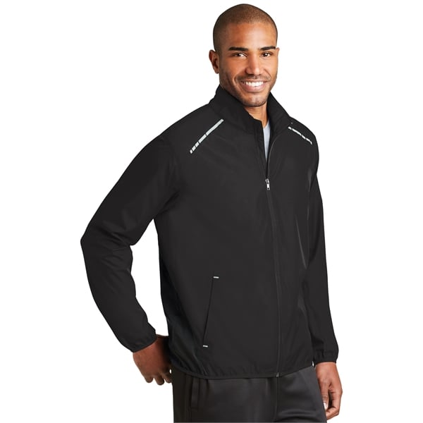 zephyr reflective hit full zip jacket