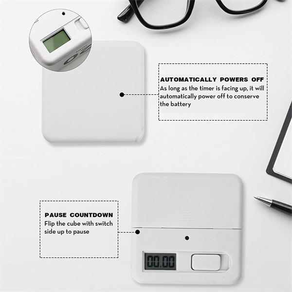 Ticktime Cube: Flip to Start Countdown & Manage Your Time