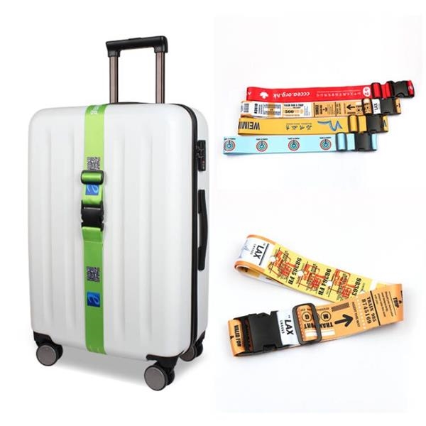 Printed Luggage Straps & Personalized Bag Belts