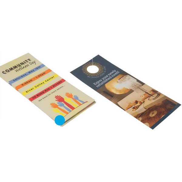 Door Hangers Printed in Full Color on 16pt Card Stock, with UV Gloss or  Matte Finish by Elite Flyers