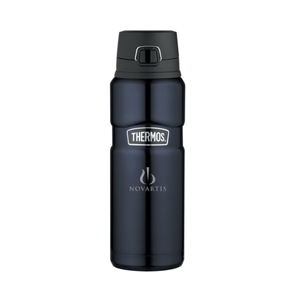 Thermos Stainless King Direct Drink Bottle, Silver - 24 oz bottle