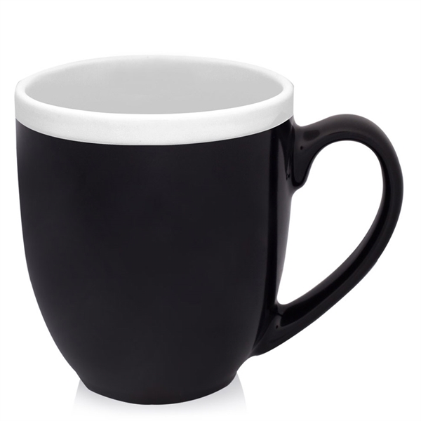 Two Tone Halo Bistro Mugs | EverythingBranded USA