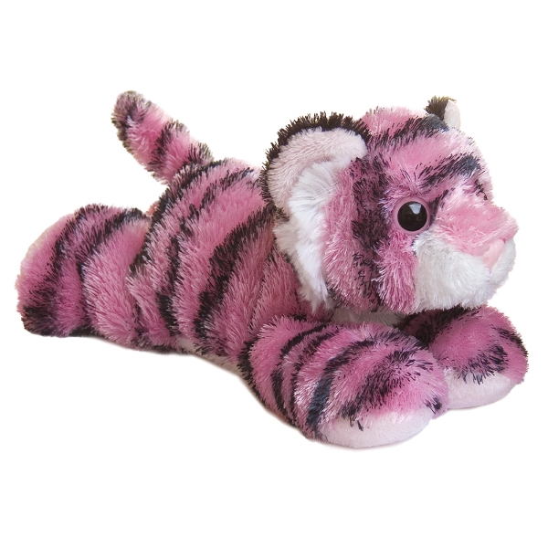 stuffed pink tiger