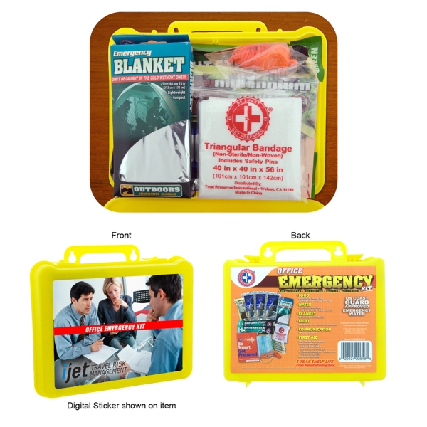 16 Piece Office Emergency Kit | EverythingBranded USA