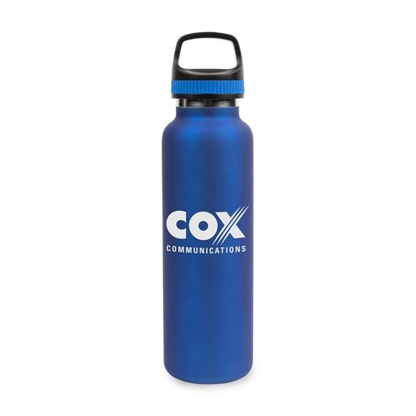 Logo Satin Vacuum Tumblers with Hang Tag (20 Oz.)