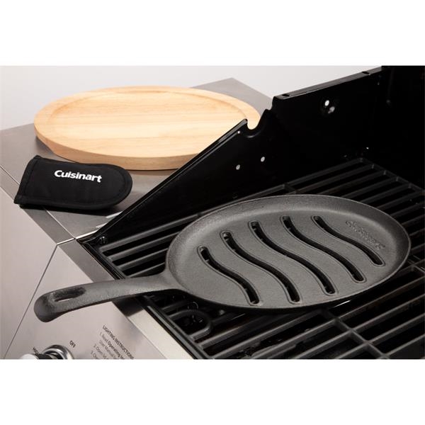 Custom Cuisinart® Cast Iron Grill Fajita Set