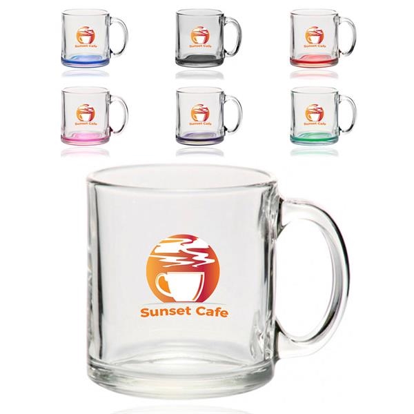 Promotional 13 oz. Libbey® Clear Glass Coffee Mugs