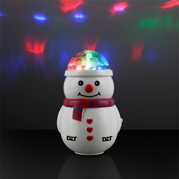 snowman projector light