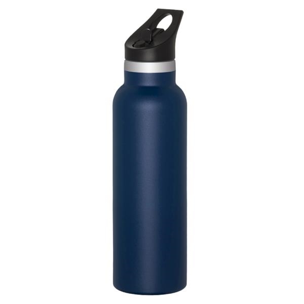 OXO Strv 20 oz Insulated Water Bottle Topaz Blue