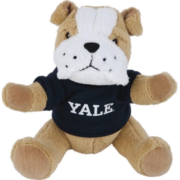 yale bulldog stuffed animal