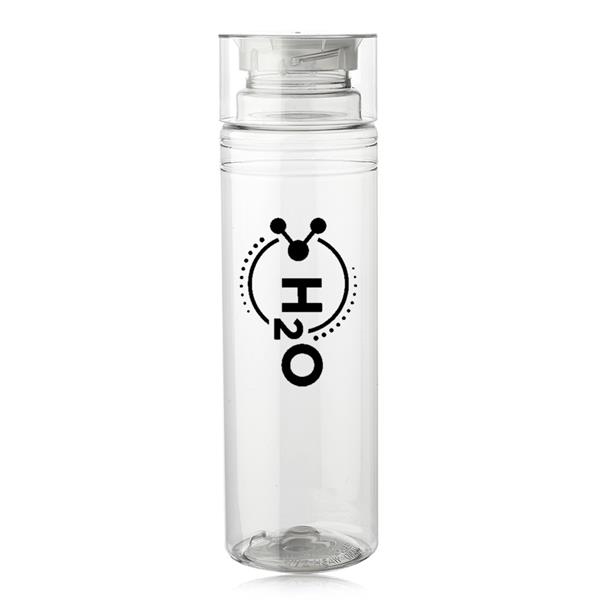 Acopa 30 oz. Clear Glass Water Bottle