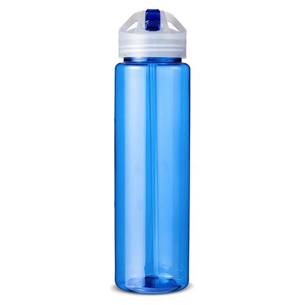 Promotional 32 oz PET Freedom Bottle with Flip Up Sipper Lid $4.01