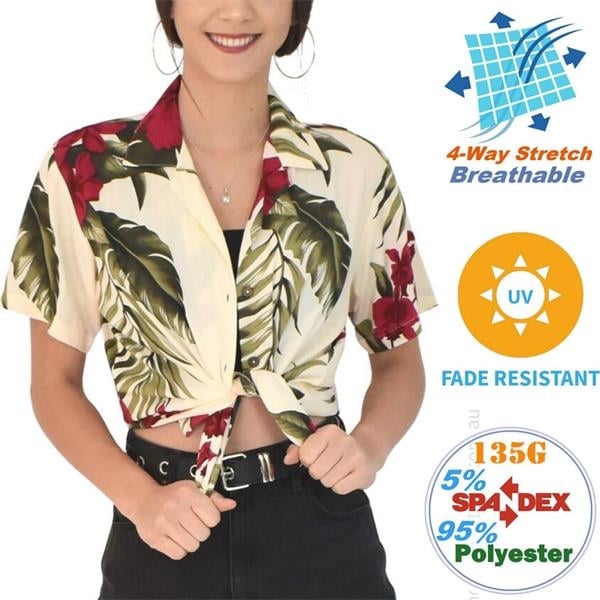 womens hawaiian shirt