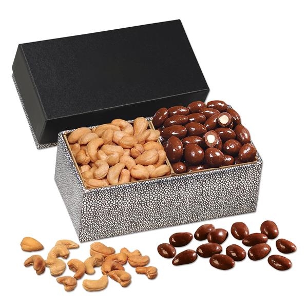 Chocolian Bakers Premium Chocolate Flavor Coated Dried Fruit Cashew Nuts  Tin Gift Pack 200 Grams at best price in Mahesana
