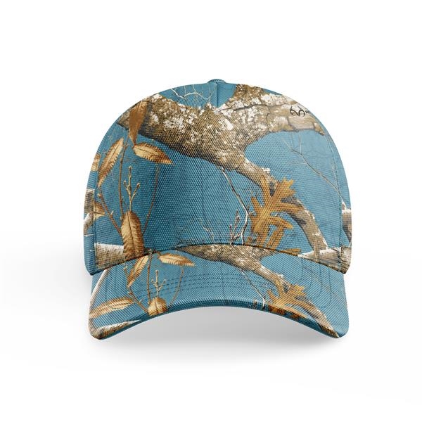 Baseball Cap in Technical Fabric - Storm System® Tea Leaf/ivory