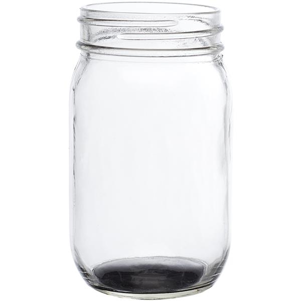 16 oz. Mason Drinking Glass Jars Without Handles