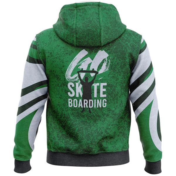 Unisex 180 GSM Jersey Knit Cotton Feel Sublimation Hoodie