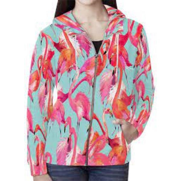 Women`s 280 GSM Spandex Interlock Fleece Sublimation Hoodie - HDPW361 -  IdeaStage Promotional Products