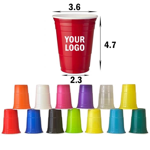 Disposable plastic cups with logo  buy at a cheap price - Arad Branding